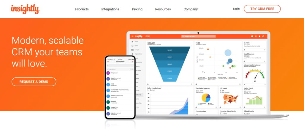 insightly crm for small business
